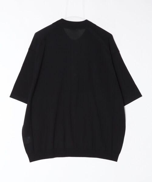 crepuscule（クレプスキュール）の「S/S Polo 2601-014（ニット/セーター・メンズ・ブルー/ブラック/カーキ・2/1）」の4枚目の写真