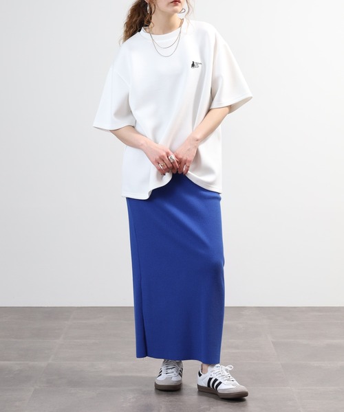 FUNALIVE(ファンアライブ)の「接触冷感クールポンチ ワンポイントネコ刺繍 TASOGARE 半袖Tシャツ(Tシャツ/カットソー・メンズ・ホワイト系1/ホワイト系2/ブラック系2/ブラック系1/ライトグレー系2/ライトグレー系1・M/L)」の20枚目の写真