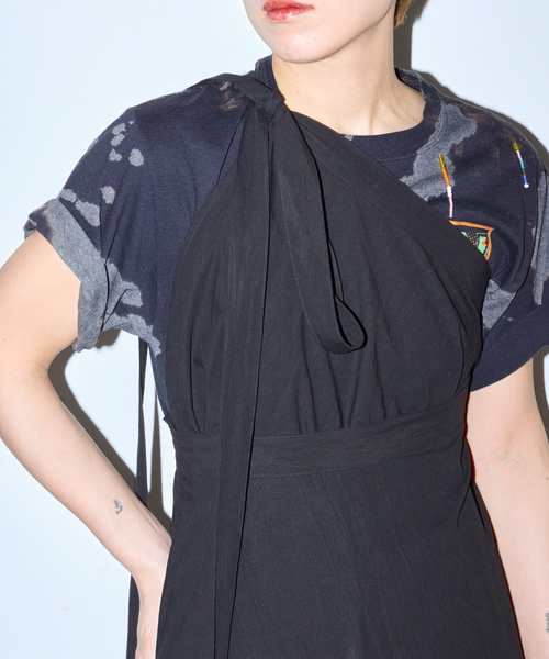 CITYSHOP(シティーショップ)の「2WAY WRAP スカート(スカート・レディース・ブラック・38/36)」の5枚目の写真