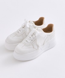 OLIVE des OLIVE（オリーブデオリーブ）の「ピコレース厚底スニーカー（スニーカー）」