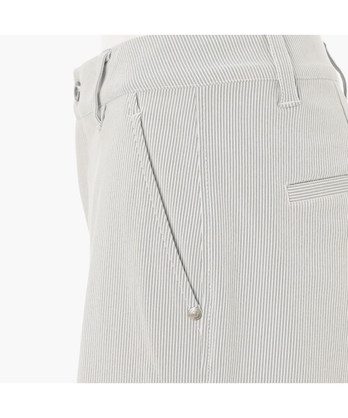 BRIEFING(ブリーフィング)の「【BRIEFING GOLF/ブリーフィングゴルフ】WS NYLON CORDUROY SHORT PANTS(その他パンツ・レディース・ブラック/サンドベージュ/ストライプ・M/S)」の18枚目の写真