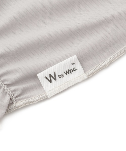 ROPE' PICNIC(ロペピクニック)の「【W by Wpc./ダブリュ バイ ダブリュピーシー】UVカット接触冷感親指付きアームカバー(手袋・レディース・ブラック/グレー・FREE)」の10枚目の写真