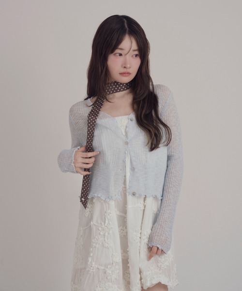 mellowneon（メロウネオン）の「2way立体フラワースカート/チュニック/ワンピース（スカート・レディース・ホワイト/ブラック・FREE）」の4枚目の写真