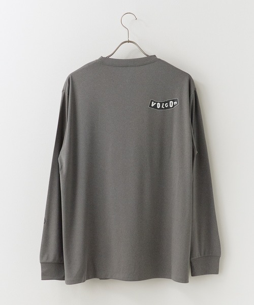 VOLCOM(ボルコム)の「VOLCOM/ボルコム PISTOL LS SURF TEE 長袖サーフTシャツ 2026年春夏(Tシャツ/カットソー・メンズ・ホワイト/グレー・M/L/XL)」の4枚目の写真