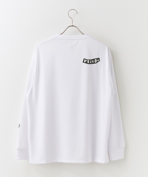 VOLCOM(ボルコム)の「VOLCOM/ボルコム PISTOL LS SURF TEE 長袖サーフTシャツ 2026年春夏(Tシャツ/カットソー・メンズ・ホワイト/グレー・M/L/XL)」の3枚目の写真