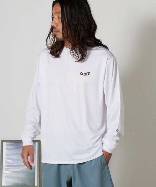 VOLCOM(ボルコム)の「VOLCOM/ボルコム PISTOL LS SURF TEE 長袖サーフTシャツ 2026年 夏 夏服(Tシャツ/カットソー・メンズ・ホワイト/グレー・M/L/XL)」の16枚目の写真