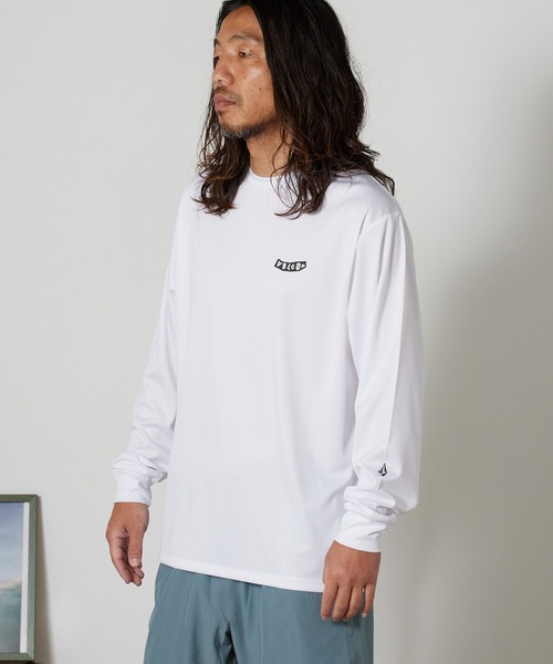 VOLCOM(ボルコム)の「VOLCOM/ボルコム PISTOL LS SURF TEE 長袖サーフTシャツ 2026年 夏 夏服(Tシャツ/カットソー・メンズ・ホワイト/グレー・M/L/XL)」の17枚目の写真