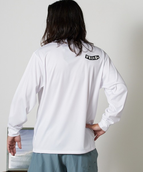 VOLCOM(ボルコム)の「VOLCOM/ボルコム PISTOL LS SURF TEE 長袖サーフTシャツ 2026年 夏 夏服(Tシャツ/カットソー・メンズ・ホワイト/グレー・M/L/XL)」の19枚目の写真