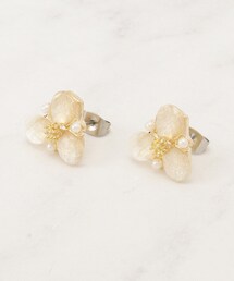 grove（グローブ）の「カラーフラワーピアス（ピアス（両耳用））」
