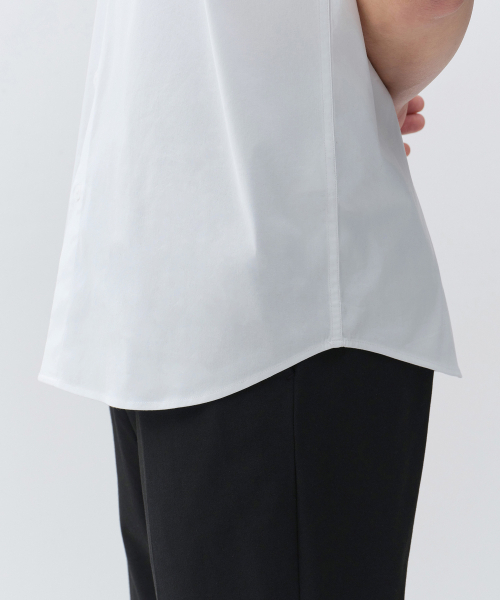MUSINSA STANDARD（ムシンサスタンダード）の「ベーシック半袖ドレスシャツ[ホワイト]（シャツ/ブラウス・メンズ・その他・X-LARGE/2XL/SMALL/MEDIUM/LARGE）」の6枚目の写真