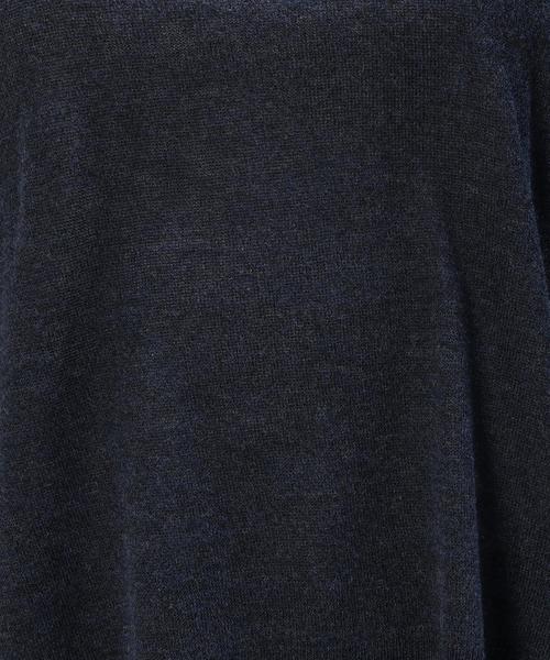 green label relaxing(グリーンレーベルリラクシング)の「KF JUS C/N WIDE スリット PO ニット◆(ニット/セーター・レディース・オフホワイト/モカ/ネイビー・FREE)」の14枚目の写真