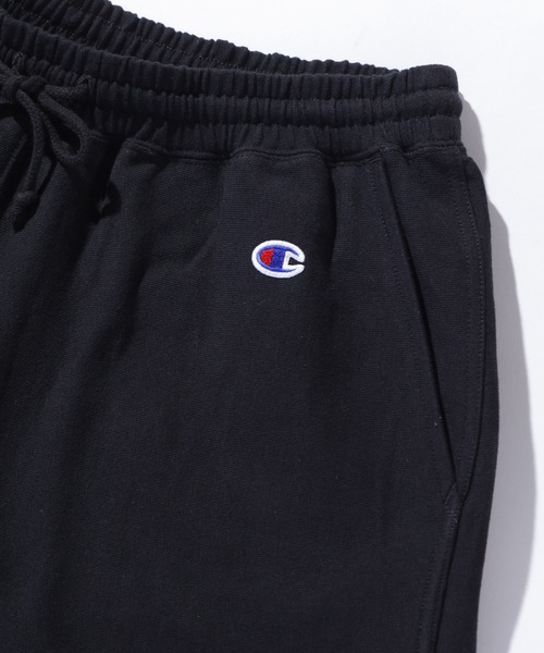 Champion(チャンピオン)の「XLARGE×Champion SHORT PANTS(スウェットパンツ・メンズ・アッシュ/ブラック/ベージュ/ネイビー・S/M/L/XL)」の7枚目の写真