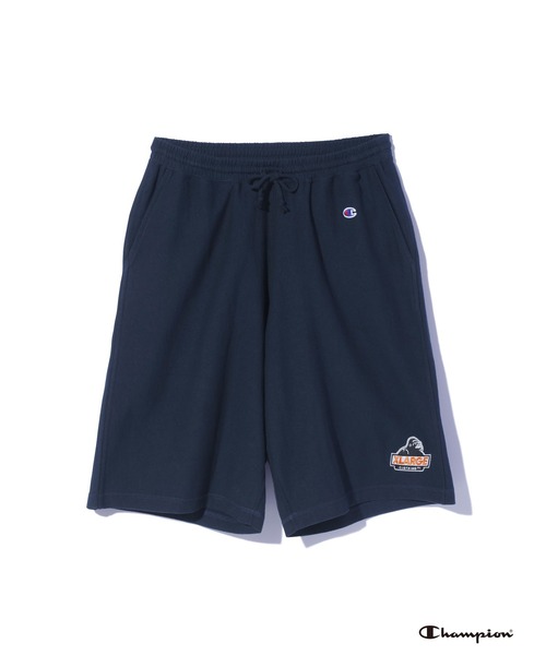 Champion(チャンピオン)の「XLARGE×Champion SHORT PANTS(スウェットパンツ・メンズ・アッシュ/ブラック/ベージュ/ネイビー・S/M/L/XL)」の11枚目の写真