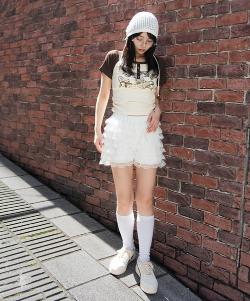 WEGO（ウィゴー）の「WEGO/【26年春新作】グラフィックラグランヘンリーネックT（Tシャツ/カットソー・レディース・その他3/その他2/その他1/その他4/その他5・FREE）」の20枚目の写真