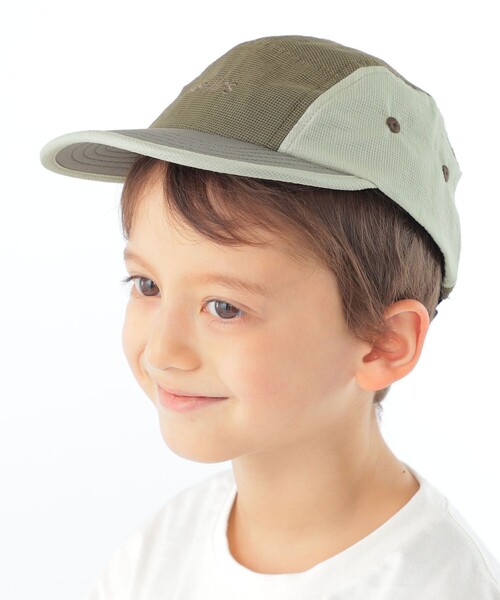 SHIPS（シップス）の「SHIPS KIDS:シアー メッシュ ジェットキャップ（キャップ・キッズ・ピンク/オリーブ/ブラック・ONE SIZE）」の3枚目の写真