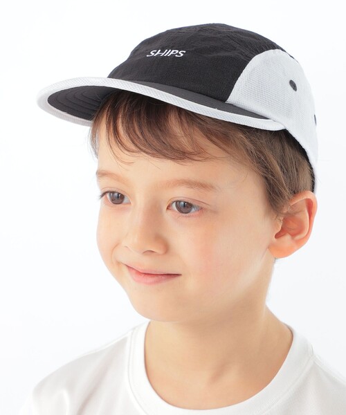 SHIPS（シップス）の「SHIPS KIDS:シアー メッシュ ジェットキャップ（キャップ・キッズ・ピンク/オリーブ/ブラック・ONE SIZE）」の5枚目の写真