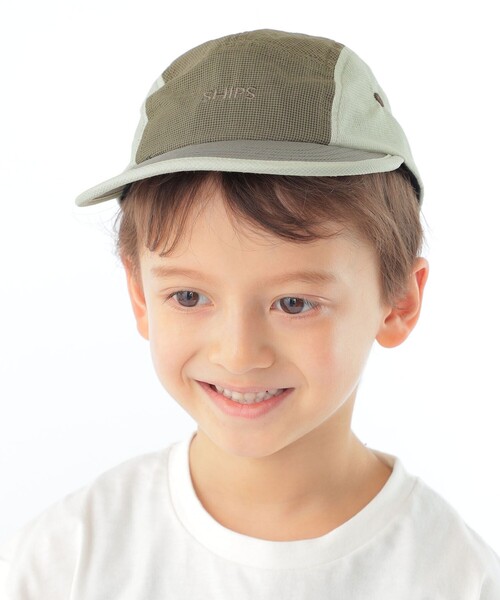 SHIPS（シップス）の「SHIPS KIDS:シアー メッシュ ジェットキャップ（キャップ・キッズ・ピンク/オリーブ/ブラック・ONE SIZE）」の12枚目の写真