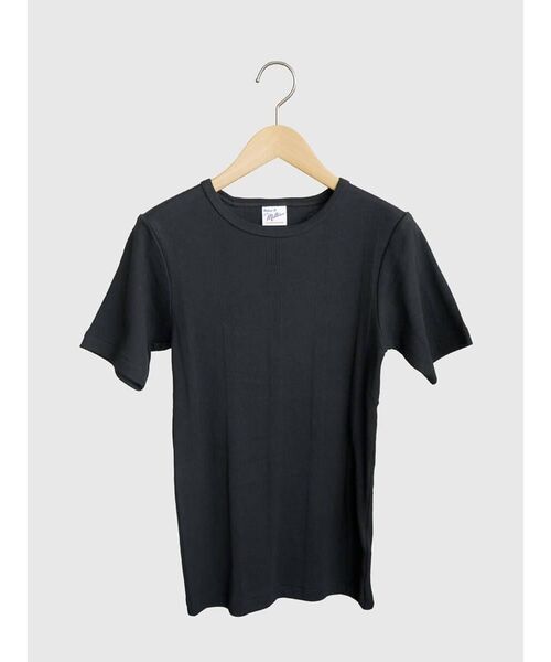 FIKA.(フィーカ)の「【11color】H/S Crew Tee(Tシャツ/カットソー・レディース・アイボリー/杢グレー/ブラック/ダークネイビー/レッド/チャコール・FREE)」の1枚目の写真