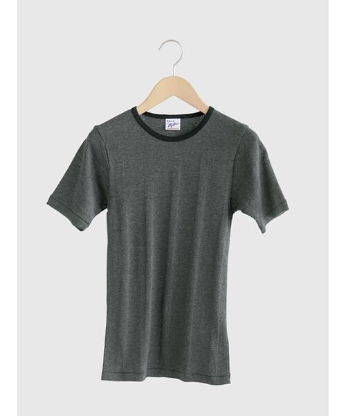 FIKA.(フィーカ)の「【11color】H/S Crew Tee(Tシャツ/カットソー・レディース・アイボリー/杢グレー/ブラック/ダークネイビー/レッド/チャコール・FREE)」の15枚目の写真