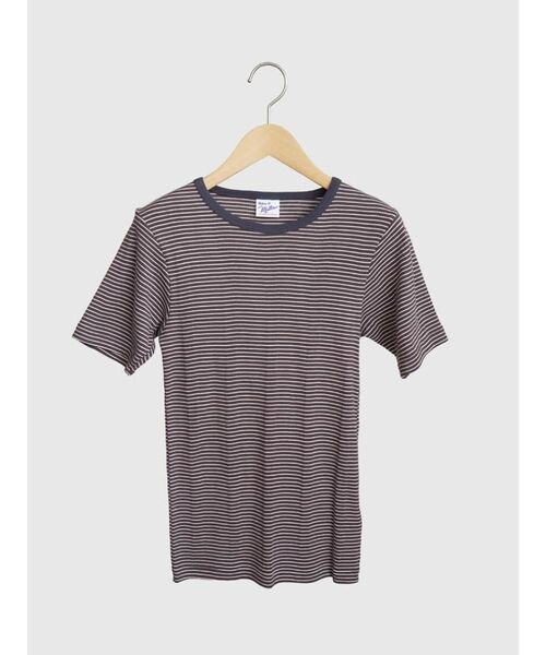 FIKA.(フィーカ)の「【11color】H/S Crew Tee(Tシャツ/カットソー・レディース・アイボリー/杢グレー/ブラック/ダークネイビー/レッド/チャコール・FREE)」の16枚目の写真
