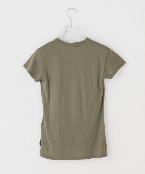 ARIES(アリーズ)の「ARIES / アリーズ J'ADORO WESTERN CAP SLEEVE TEE(Tシャツ/カットソー・レディース・カーキ・1)」の10枚目の写真