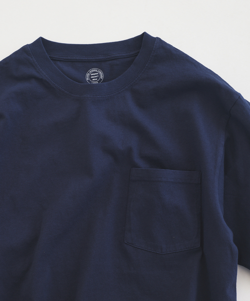 JOURNAL STANDARD relume(ジャーナルスタンダード レリューム)の「ヴァリアス ガーメントダイ ポケットTシャツ(Tシャツ/カットソー・メンズ・カーキ/ブラウン/ホワイト系その他/ベージュ/ネイビー/イエロー・MEDIUM/LARGE)」の21枚目の写真