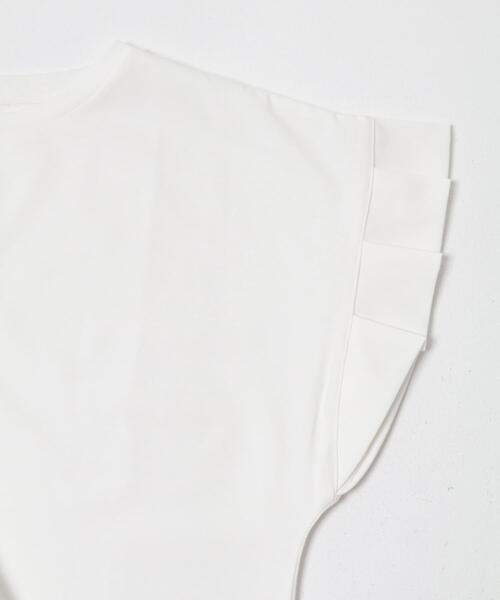 ITEMS URBANRESEARCH（アイテムズ アーバンリサーチ）の「『接触冷感/UVカット』オリガミタックTシャツ（Tシャツ/カットソー・レディース・ブラック/ブラウン/ライトベージュ/ホワイト・FREE）」の11枚目の写真