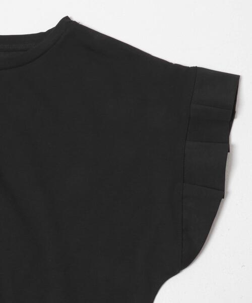 ITEMS URBANRESEARCH（アイテムズ アーバンリサーチ）の「『接触冷感/UVカット』オリガミタックTシャツ（Tシャツ/カットソー・レディース・ブラック/ブラウン/ライトベージュ/ホワイト・FREE）」の20枚目の写真