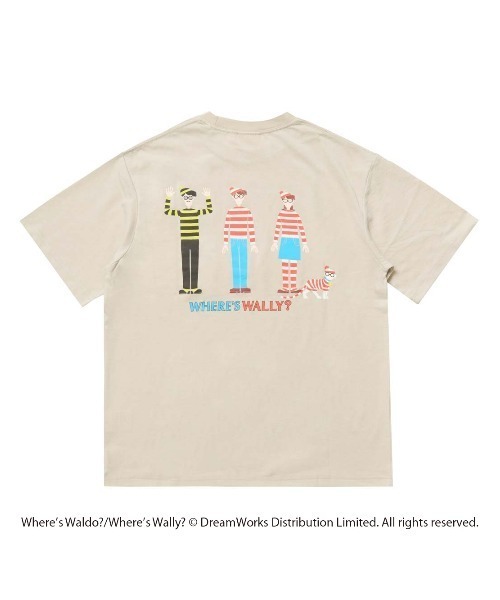 ノーブランド ウォーリーをさがせ! バックグラフィックTシャツ(集合