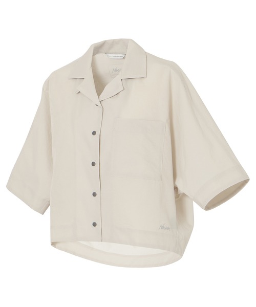マークアンドロナ迷彩柄 コットン混紡シャツサイズ50 DotAir COMFY S/S SHIRT W/ドットエア コンフィー ショートスリーブ
