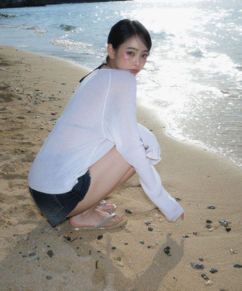 ROSEFRANTZ（ロゼフランツ）の「Boatneck Sheer Basic Knit [Ivory]（ニット/セーター・レディース・アイボリー・OS）」の20枚目の写真