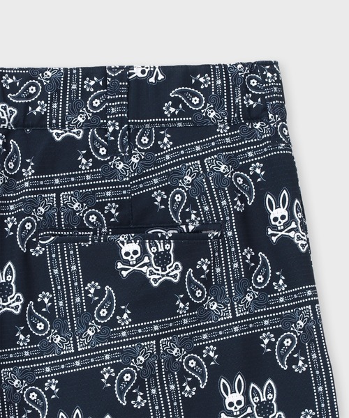 Psycho Bunny(サイコバニー)の「ドットエアー オリジナルバンダナ柄 セットアップショートパンツ(その他パンツ・メンズ・ブラック/バーガンディー/ネイビー・MEDIUM/LARGE/X-LARGE)」の15枚目の写真