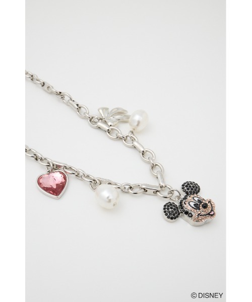 Disney SERIES CREATED by MUS(ディズニーシリーズクリエイテッドバイエムユーエス)の「MD GLT FACE ネックレス / MICKEY(ネックレス・レディース・シルバー・FREE)」の4枚目の写真