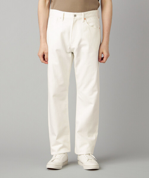 COMME CA MEN(コムサメン)の「岡山 児島産 セルビッチデニムパンツ(デニムパンツ・メンズ・ブラック/ホワイト・M/L/S)」の9枚目の写真