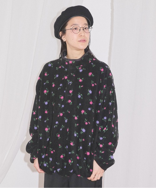 fig London(フィグロンドン)の「Rosie snap top(スウェット・レディース・ブラック/ブルー・FREE)」の15枚目の写真