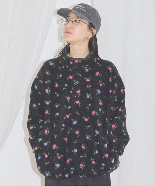 fig London(フィグロンドン)の「Rosie snap top(スウェット・レディース・ブラック/ブルー・FREE)」の18枚目の写真