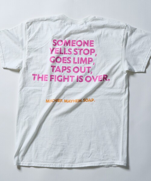 JACKSON MATISSE(ジャクソンマティス)の「【JACKSON MATISSE/ジャクソンマティス】 ファイトクラブ / Tシャツ/ユニセックス(Tシャツ/カットソー・メンズ・ブラック/ホワイト・M/L/XL)」の7枚目の写真