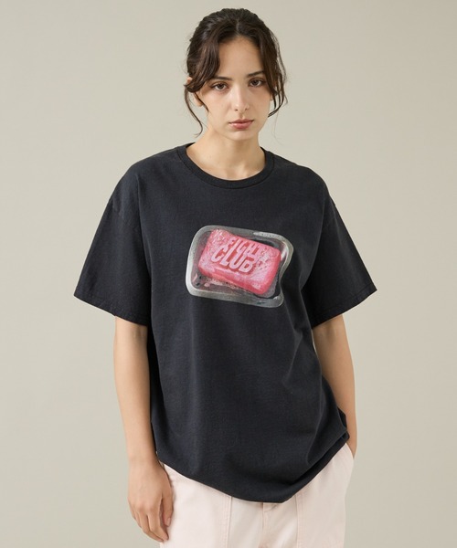 JACKSON MATISSE(ジャクソンマティス)の「【JACKSON MATISSE/ジャクソンマティス】 ファイトクラブ / Tシャツ/ユニセックス(Tシャツ/カットソー・メンズ・ブラック/ホワイト・M/L/XL)」の2枚目の写真