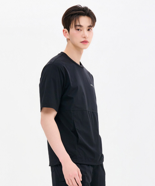 CHASECULT(チェイスカルト)の「男性クールポケット半袖Tシャツ-FCRK5822E03(Tシャツ/カットソー・メンズ・ブラック・100/110/95/105/115)」の3枚目の写真