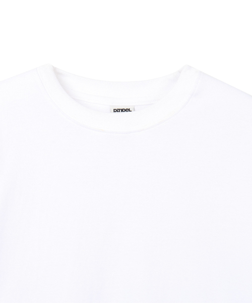 DANDEL(ダンデル)の「DD asym side rib tee (WHITE)(Tシャツ/カットソー・レディース・その他・1/2)」の2枚目の写真