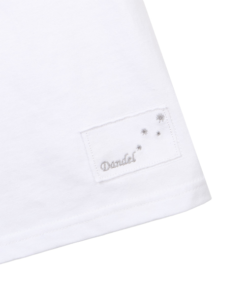 DANDEL(ダンデル)の「DD asym side rib tee (WHITE)(Tシャツ/カットソー・レディース・その他・1/2)」の5枚目の写真