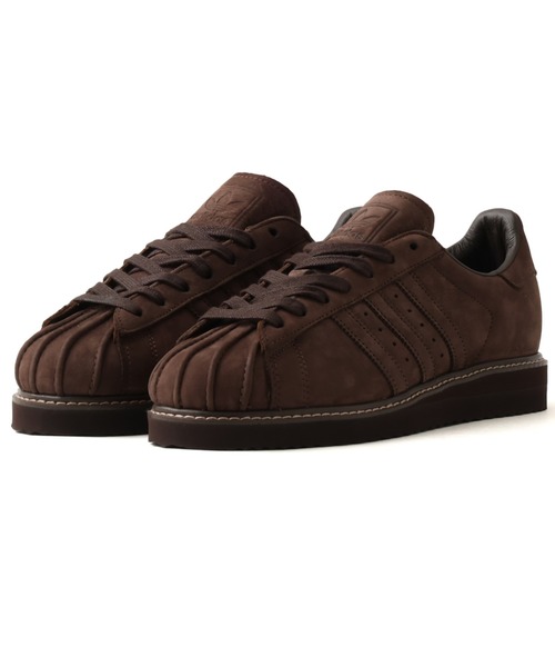adidas(アディダス)の「adidas SUPERSTAR LUX / アディダス スーパースター ラックス(スニーカー・メンズ・ブラウン・26.5cm/27.0cm/27.5cm/28.0cm/26.0cm)」の3枚目の写真