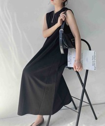 AS KNOW AS plus | 〇接触冷感 かのこノースリーブワンピース(ワンピース)