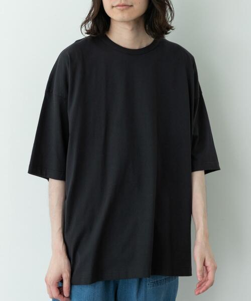 SHELTECH(シェルテック)の「SHELTECH WIDE T-SHIRTS(Tシャツ/カットソー・メンズ・グレー/ブラック/ホワイト・LARGE/X-LARGE/MEDIUM)」の1枚目の写真