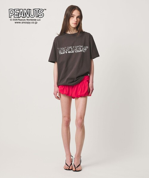 Healthknit(ヘルスニット)の「【別注】<Healthknit>PEANUT ショートスリーブ Tシャツ(Tシャツ/カットソー・レディース・ホワイト/ネイビー/ブラック・FREE)」の17枚目の写真