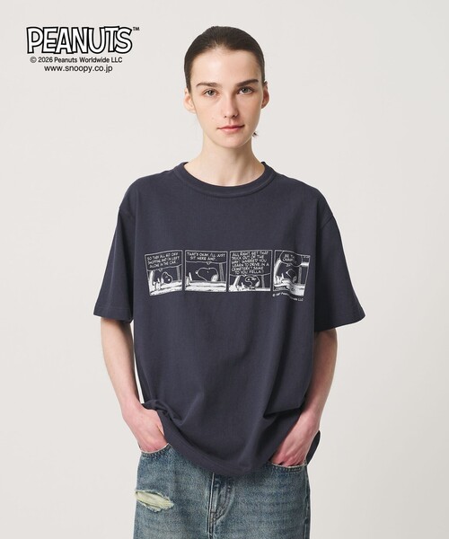 Healthknit(ヘルスニット)の「【別注】<Healthknit>PEANUT ショートスリーブ Tシャツ(Tシャツ/カットソー・レディース・ホワイト/ネイビー/ブラック・FREE)」の19枚目の写真