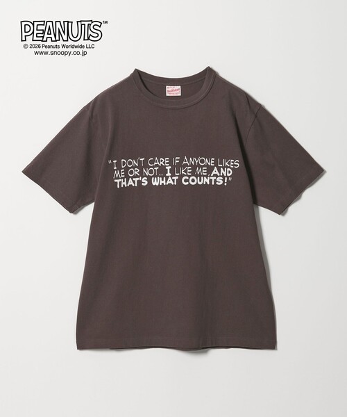 Healthknit(ヘルスニット)の「【別注】<Healthknit>PEANUT ショートスリーブ Tシャツ(Tシャツ/カットソー・レディース・ホワイト/ネイビー/ブラック・FREE)」の8枚目の写真