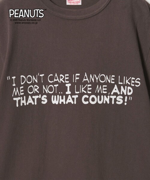 Healthknit(ヘルスニット)の「【別注】<Healthknit>PEANUT ショートスリーブ Tシャツ(Tシャツ/カットソー・レディース・ホワイト/ネイビー/ブラック・FREE)」の11枚目の写真