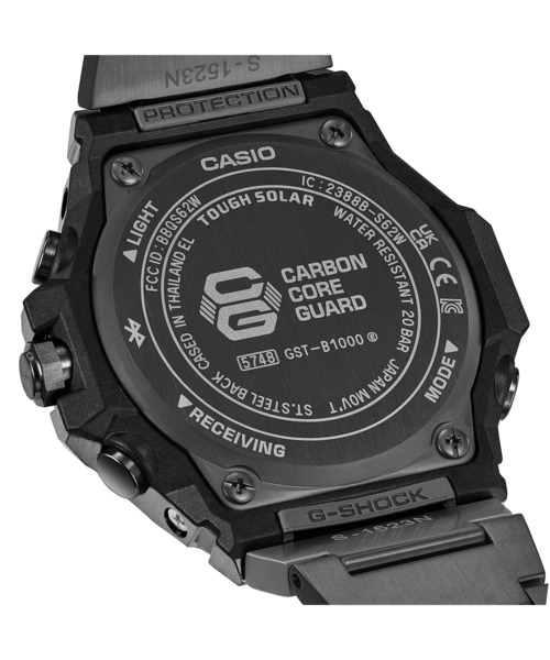 G-SHOCK(ジーショック)の「G-STEEL(Gスチール) / SLEEK STYLE / GST-B1000BD-1AJF(アナログ腕時計・メンズ・ブラック・FREE)」の6枚目の写真