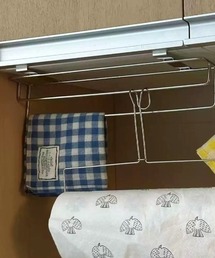 Made in I（メイドインアイ）の「ステンレスキッチンハンガーラック（キッチン収納）」